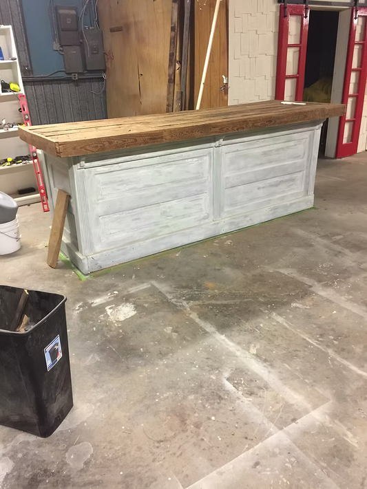 An Antique Country Store Counter