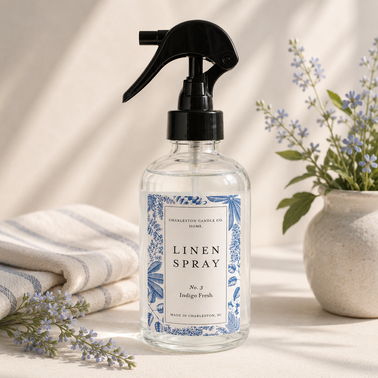 Indigo Fresh Linen Spray